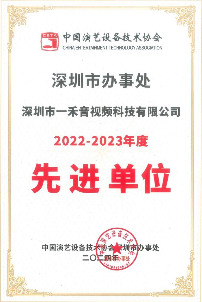 2022-2023年度先進(jìn)單位榮譽(yù)稱號(hào)